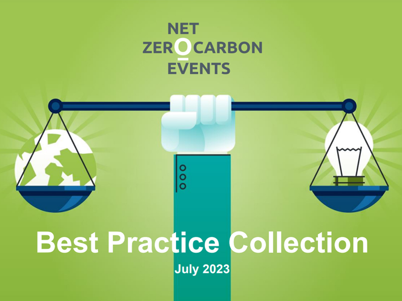 Net Zero Carbon Events publishes best practice guide