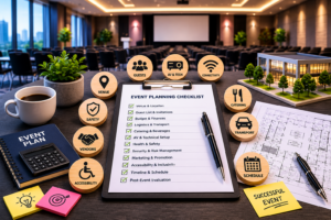 Need a checklist for conference venue booking? Learn the 12 key things to check before choosing a venue for your next conference or event.